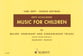 Music for Children Book
